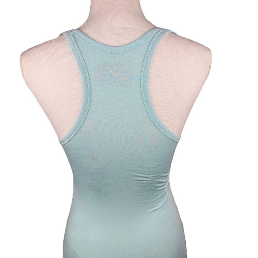 Victoria's Secret I Do Just‎ Married Medium Aqua Blue Tank Sequins Honeymoon - Picture 2 of 7